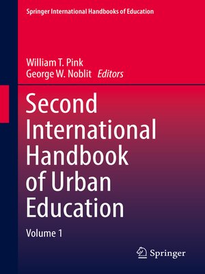 cover image of Second International Handbook of Urban Education